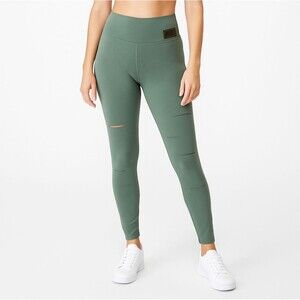 Victoria’s Secret PINK Ultimate High Waist Street Leggings Green Size S NWT